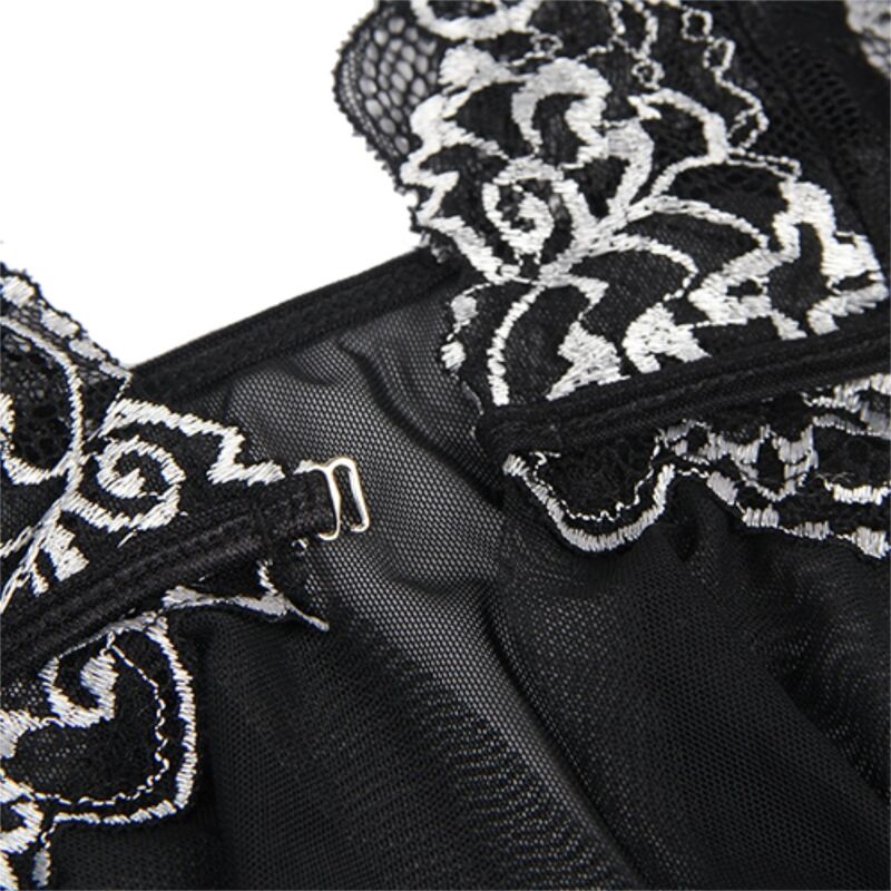 Subblime-Tüll Babydoll mit Spitze in der Brust · Sexy Damen-Dessous (Bild 4)