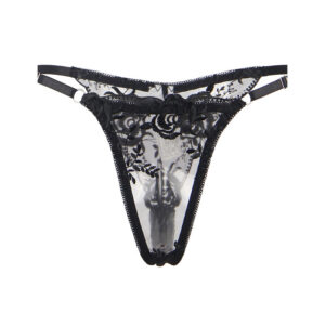 Subblime-Set 3 Stk. BH, Tanga und Strumpfband mit Druck · Spicy Dessous & Bodystockings (Bild 9)