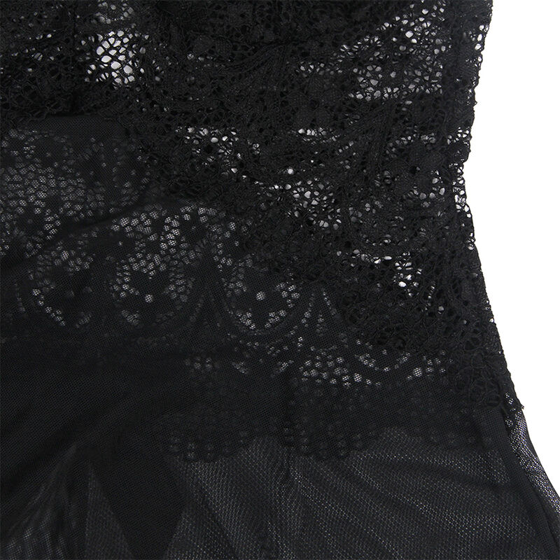Subblime-Tüll Babydoll mit Spitze und Blumendetail · Sexy Damen-Dessous (Bild 4)
