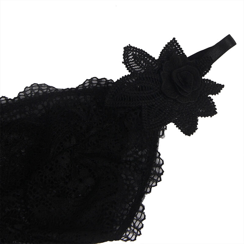Subblime-Tüll Babydoll mit Spitze und Blumendetail · Sexy Damen-Dessous (Bild 5)
