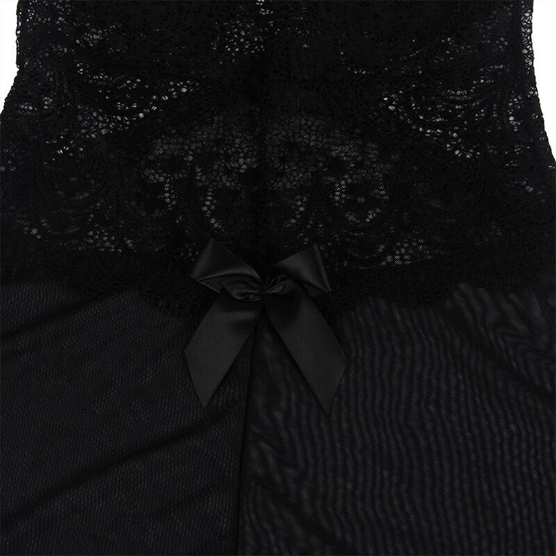 Subblime-Tüll Babydoll mit Spitze und Blumendetail · Sexy Damen-Dessous (Bild 7)