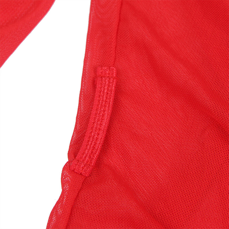 Subblime-Tulles Transparent-Kleid mit Pizzo, Rot · Sexy Damen-Dessous (Bild 9)