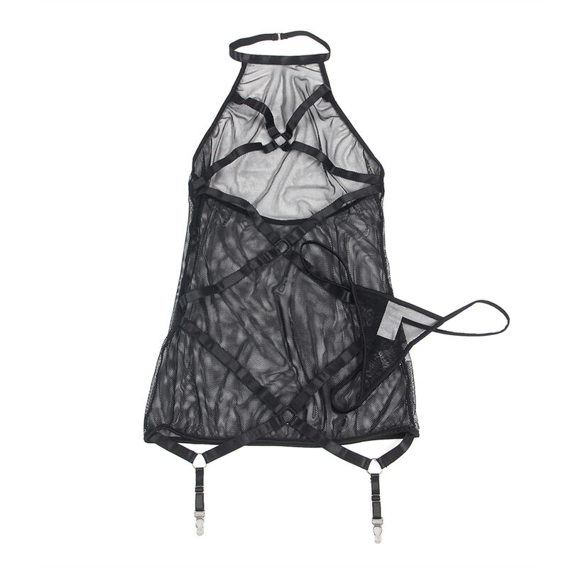 Subblime-Kleid Transparent Halter Schwarz · Spicy Dessous & Bodystockings (Bild 4)