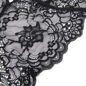 Subblime-Spitze Körper Polizei Kostüm Schwarz · Sexy Damen-Dessous (Bild 6)