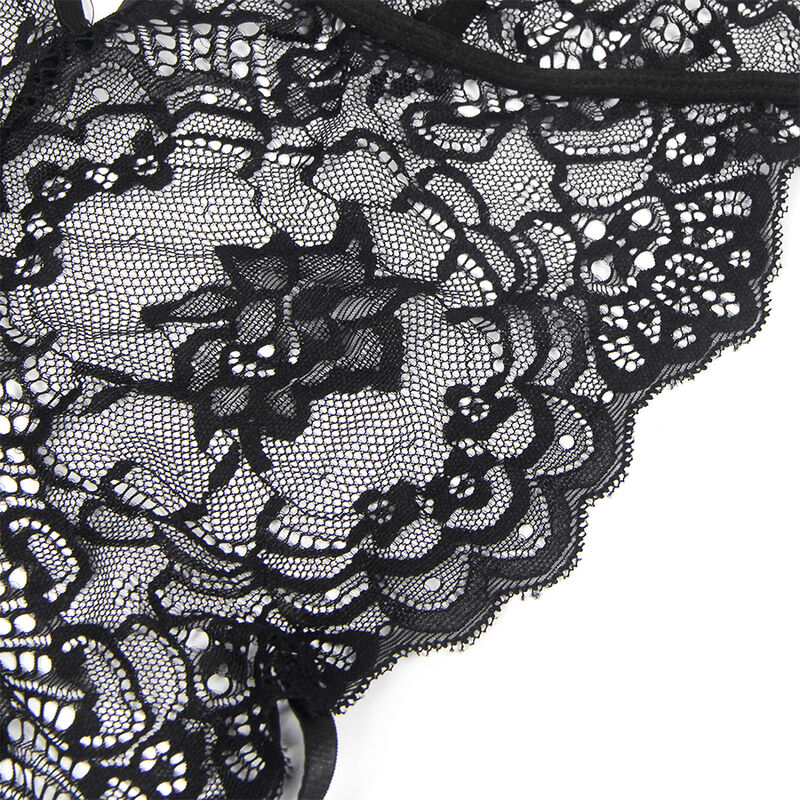 Subblime-Spitze Körper Polizei Kostüm Schwarz · Sexy Damen-Dessous (Bild 6)