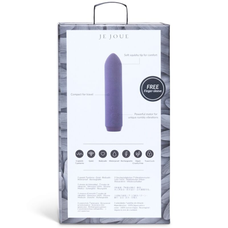 Je Joue-Classic Bullet Vibrator-Silikon, 5 Geschwindigkeiten, Wiederaufladbar · Vibratoren (Bild 3)