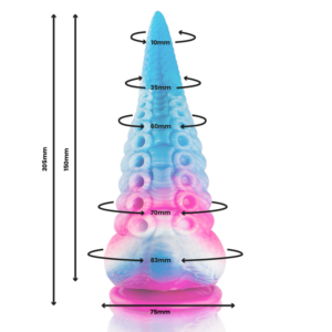 Epic-Dildo mit Tentakel Phorcys Blau Große Größe · Sextoys (Bild 5)