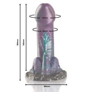 Epic-Basilisk Dildo Doppel mit Squame, Kleine Größe-Silikon · Sextoys (Bild 3)