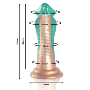 Epic-Python Dildo Cobra Green-Silikon · Sextoys (Bild 3)