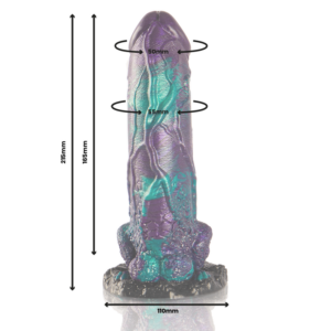 Epic-Basilisk Dildo A Schach, Doppel erfreut, Große Größe-Silikon · Sextoys (Bild 3)
