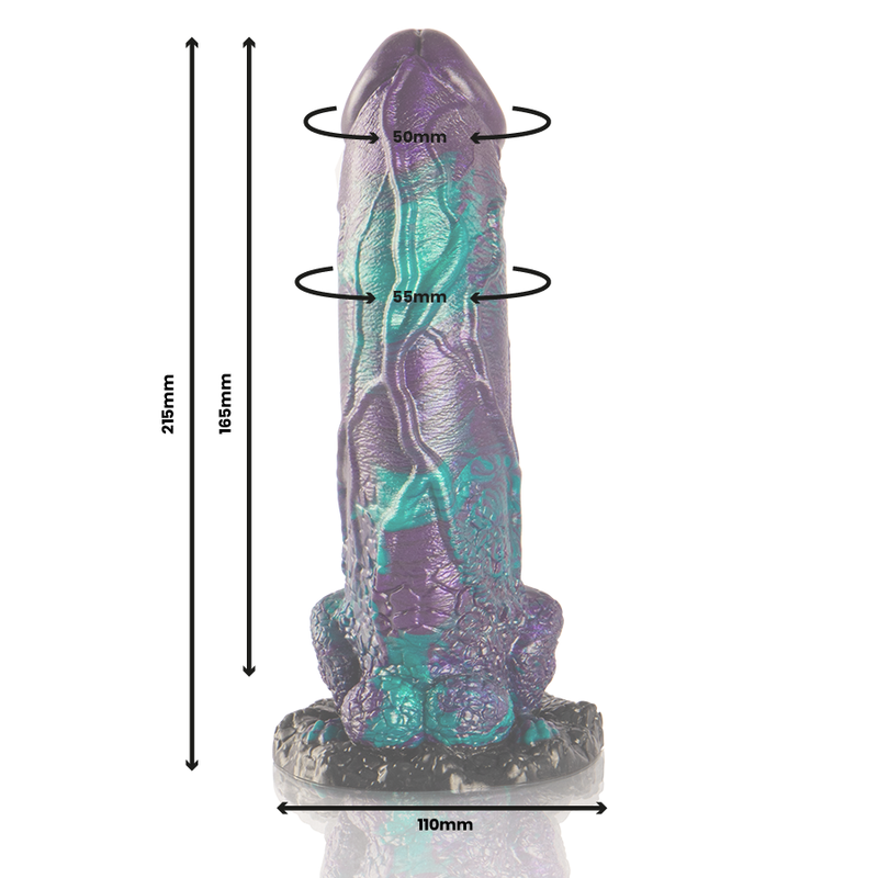 Epic-Basilisk Dildo A Schach, Doppel erfreut, Große Größe-Silikon · Sextoys (Bild 3)