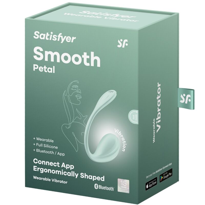 Satisfyer Partner-Smooth Petalo Stimulator G-point Grün Wasser · Vibratoren (Bild 5)