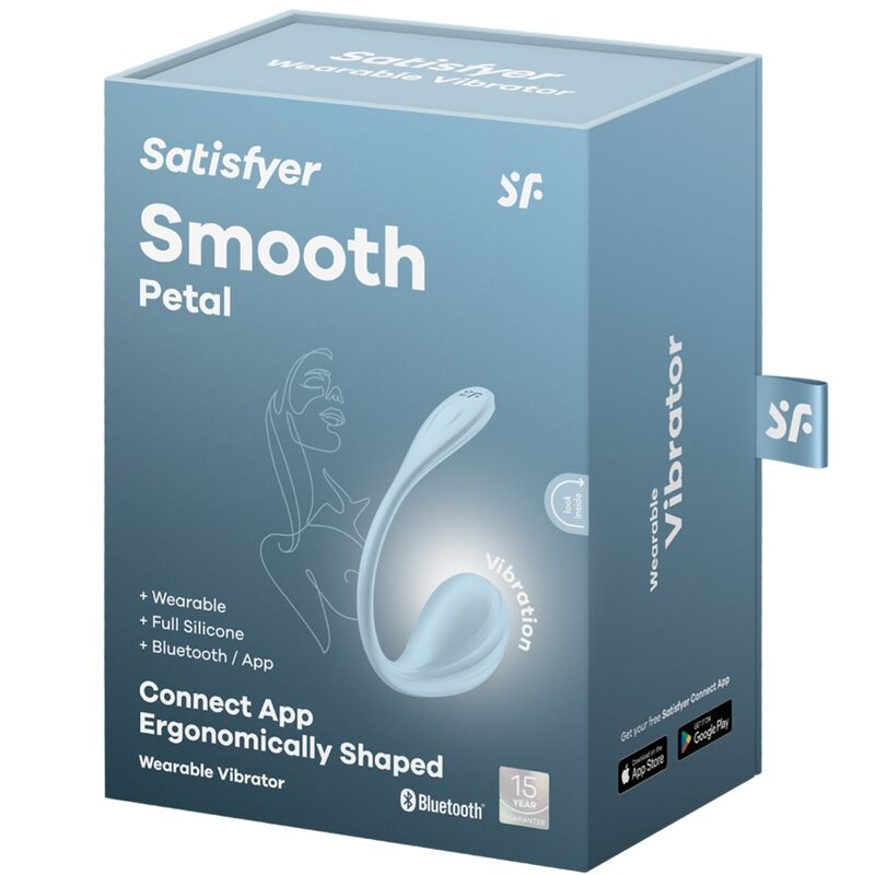 Satisfyer Partner-Smooth Petal Stimulator G-point Blau Himmel · Vibratoren (Bild 4)