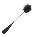 Secretplay 100% Fetish-Duster mit Penis + Peitsche Schwarz · Bondage & Handschellen