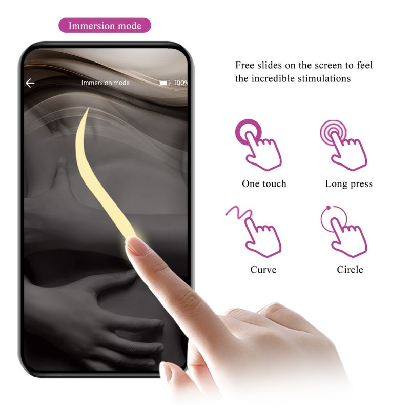 App Series-Casper Purple Ei Vibrator Wiederaufladbar, Lila-Silikon · Vibratoren (Bild 5)