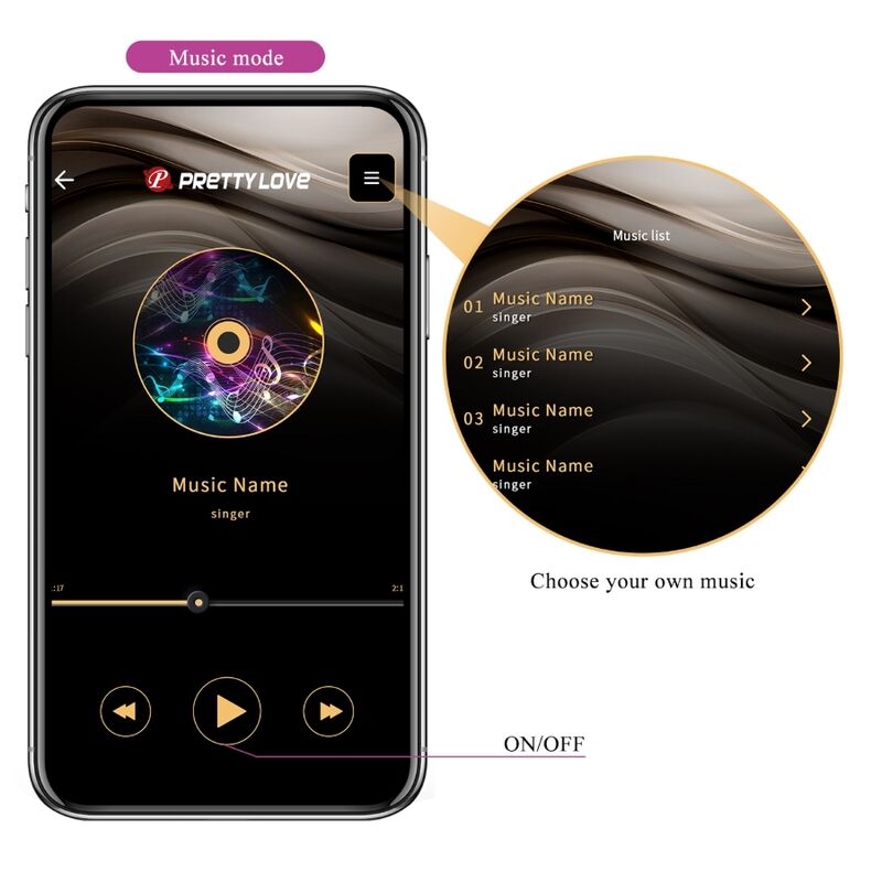 App Series-Casper Purple Ei Vibrator Wiederaufladbar, Lila-Silikon · Vibratoren (Bild 2)