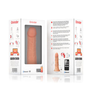 Oninder-Medium Bogota Vibrator Dildo 9 Natürliche Geschwindigkeit 20 cm · Vibratoren (Bild 3)