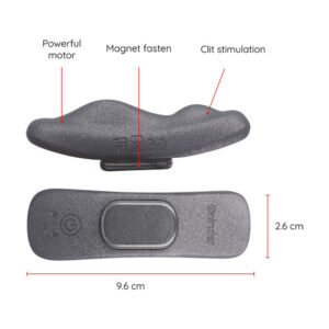 Oninder-Manila Panty Vibrator Wiederaufladbar 9 Geschwindigkeit 9.6 cm X 2.6 cm · Vibratoren (Bild 2)