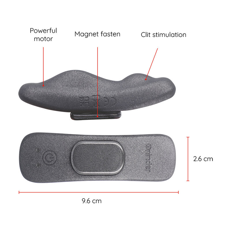 Oninder-Manila Panty Vibrator Wiederaufladbar 9 Geschwindigkeit 9.6 cm X 2.6 cm · Vibratoren (Bild 2)