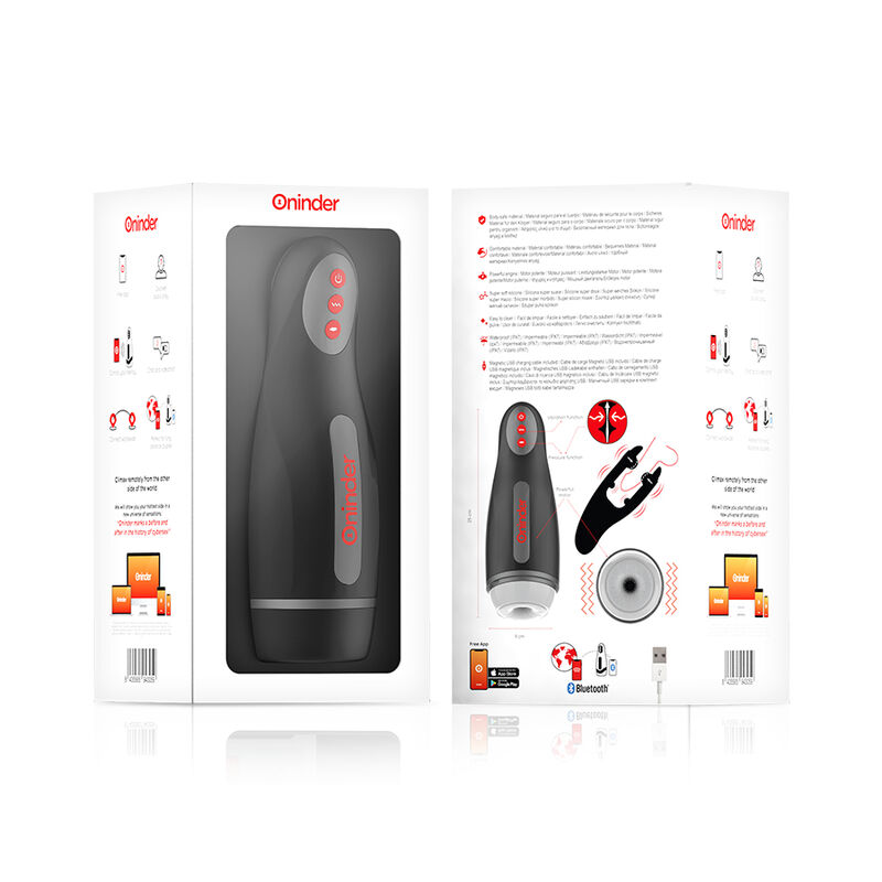 Oninder-Seoul Masturbator Männlich Wiederaufladbar 10 Geschwindigkeit · Vibratoren (Bild 6)