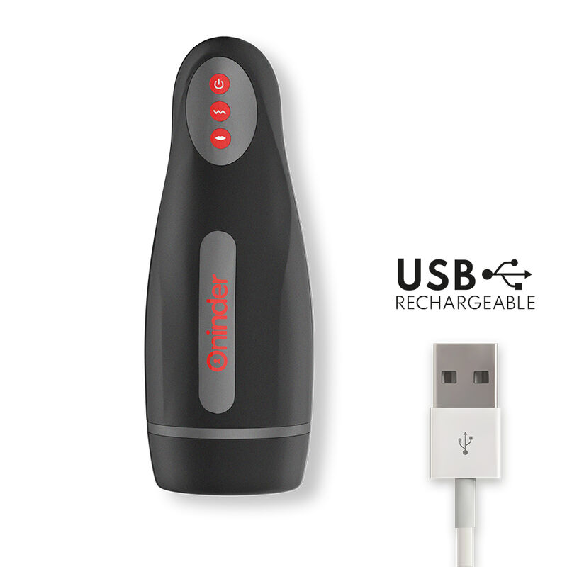 Oninder-Seoul Masturbator Männlich Wiederaufladbar 10 Geschwindigkeit · Vibratoren (Bild 4)