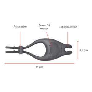Oninder-Vibrator Ring-Pampe Einstellbar Wiederaufladbar mit Stimulator · Sextoys (Bild 4)