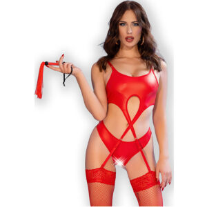 Chilirose-CR-4625 Set Vier Crotchless-Teile · Spicy Dessous & Bodystockings