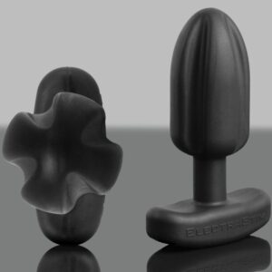 Electrastim-Tartaro Analplug Vierpolig Silikon Schwarz-Rotation · BDSM-Zubehör (Bild 7)