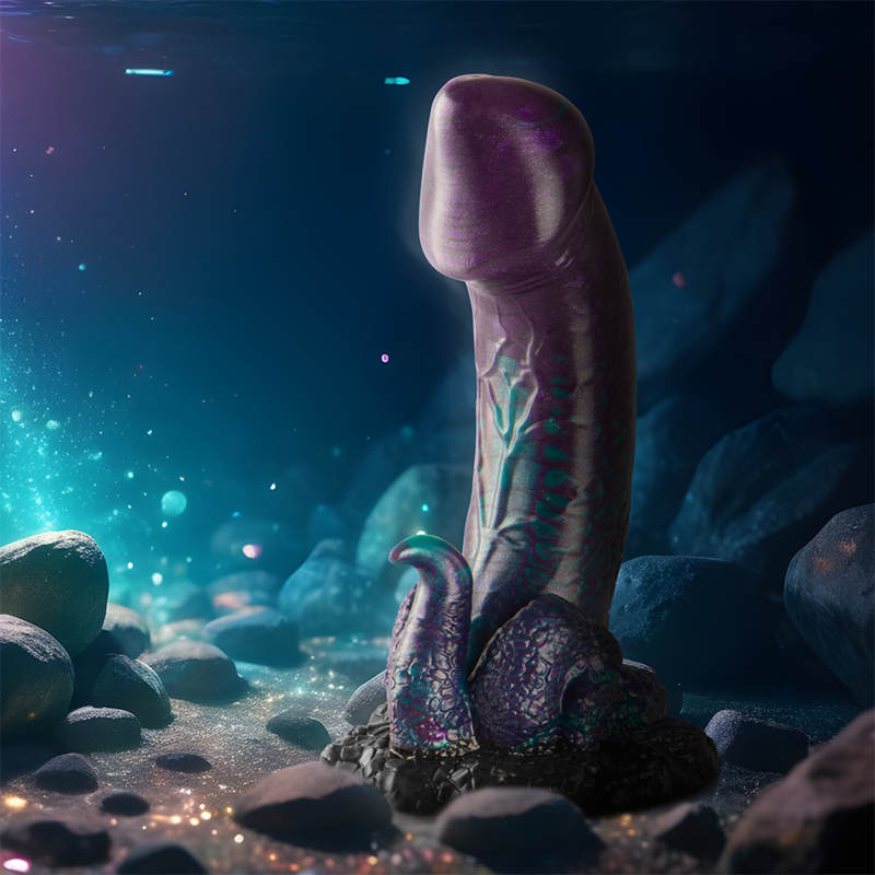Epic-Basilisk Dildo Doppel mit Squame, Kleine Größe-Silikon · Sextoys (Bild 2)