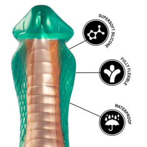 Epic-Python Dildo Cobra Green-Silikon · Sextoys (Bild 8)