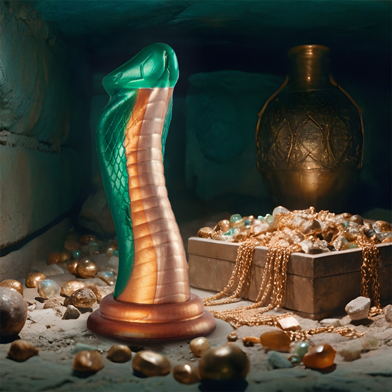 Epic-Python Dildo Cobra Green-Silikon · Sextoys (Bild 2)