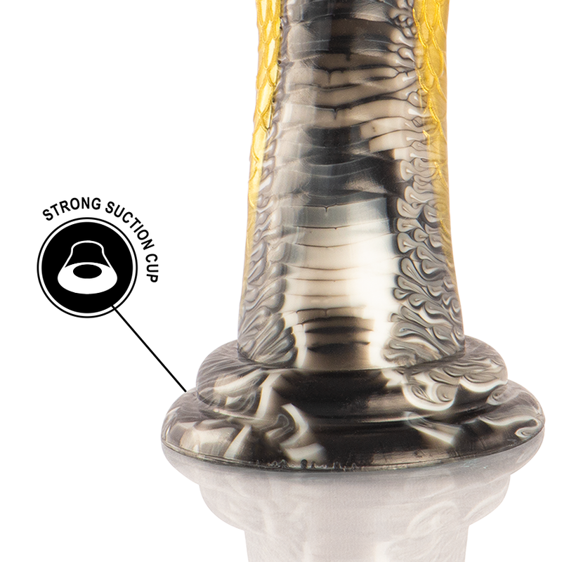 Epic-Drakon Dildo Cobra Gelb-Silikon · Sextoys (Bild 7)