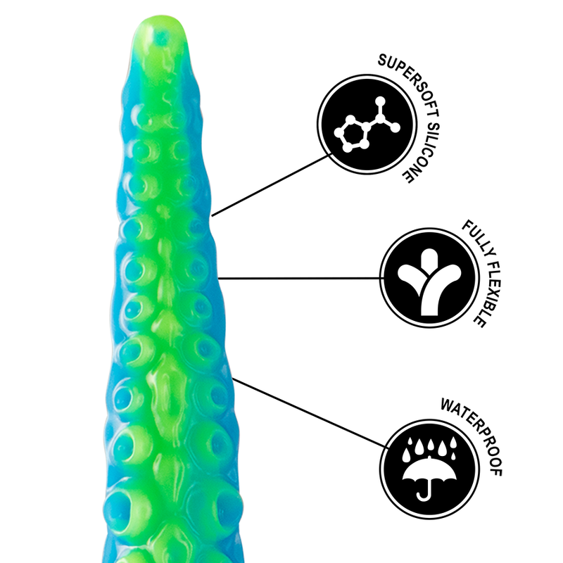 Epic-Dildo mit Tentacolo Scylla Slim Fluoreszenz · Sextoys (Bild 8)