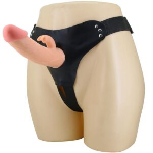 Harness Collection-Mavis Universal-Harness-Slip mit Dildo 19 cm