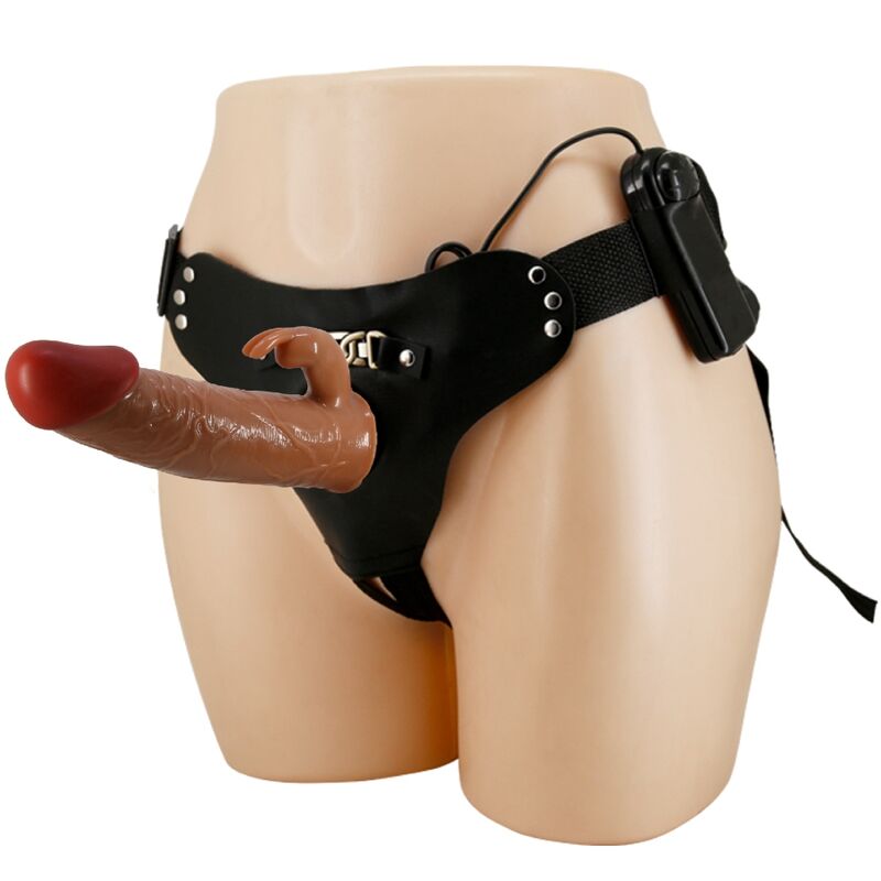 Harness Collection-Marion Universal-Harness-Slip mit Vibro-Dildo