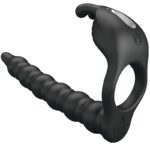 For Him-Blackney Penisring mit Vibrator Schwarz-Silikon, 7 · Sextoys