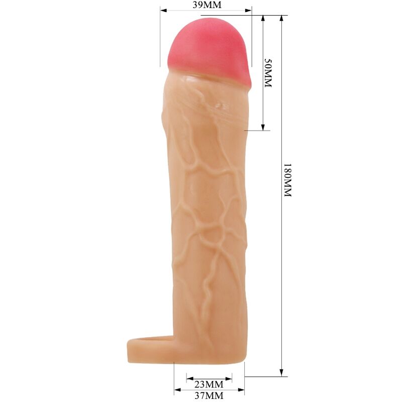 For Him-Chane Penishülle Extender für Penis, Farbe Haut · Sextoys (Bild 4)