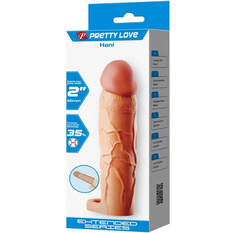 For Him-Chane Penishülle Extender für Penis, Farbe Haut · Sextoys (Bild 6)