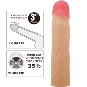 For Him-Kylian Penishülle Penisvergrößerung Flesh-TPR · Sextoys (Bild 5)