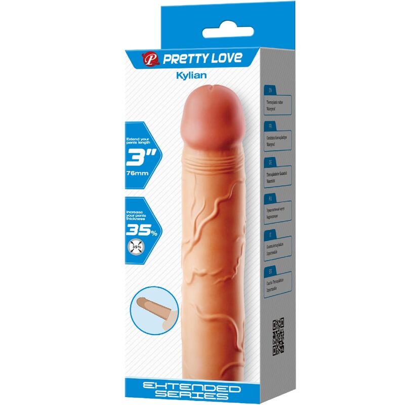 For Him-Kylian Penishülle Penisvergrößerung Flesh-TPR · Sextoys (Bild 6)