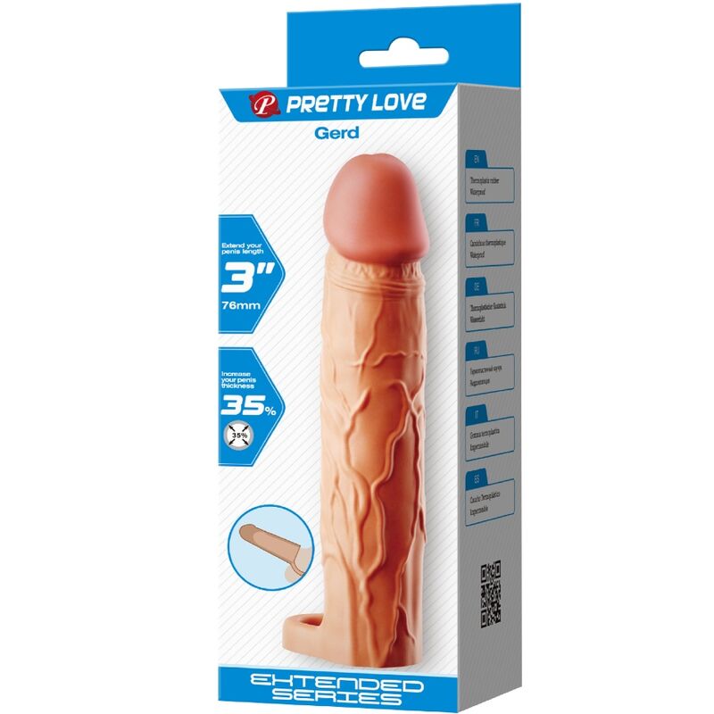 For Him-Prosciutto Penishülle Penisverlängerung, Farbe Haut · Sextoys (Bild 6)