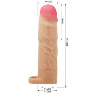 For Him-Prosciutto Penishülle Penisverlängerung, Farbe Haut · Sextoys (Bild 4)