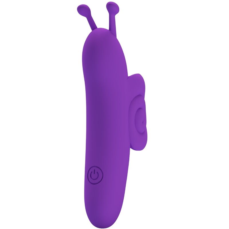 Fun Toys-Stimulator von Finger Snail Powerful Lila-Silikon, 10 Geschwindigkeiten · Vibratoren (Bild 2)