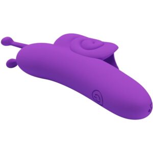 Fun Toys-Stimulator von Finger Snail Powerful Lila-Silikon, 10 Geschwindigkeiten · Vibratoren (Bild 4)