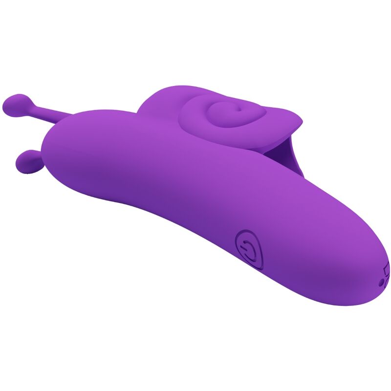 Fun Toys-Stimulator von Finger Snail Powerful Lila-Silikon, 10 Geschwindigkeiten · Vibratoren (Bild 4)
