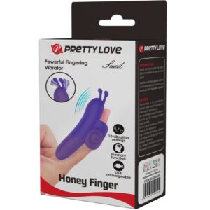 Fun Toys-Stimulator von Finger Snail Powerful Lila-Silikon, 10 Geschwindigkeiten · Vibratoren (Bild 8)