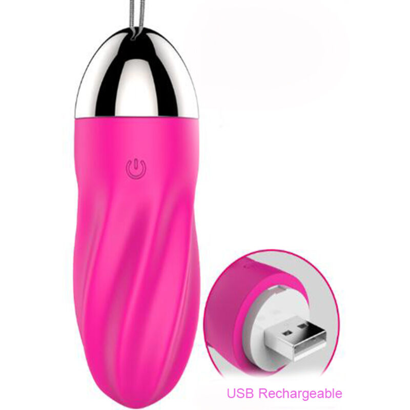 Armony-Sweety Spirale Ei Vibrator mit Fernbedienung Rosa-Silikon · Vibratoren (Bild 3)