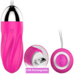 Armony-Sweety Spirale Ei Vibrator mit Fernbedienung Rosa-Silikon · Vibratoren
