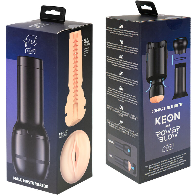 Kiiroo-Feel Generic Pale Stroker-TPE · Sextoys