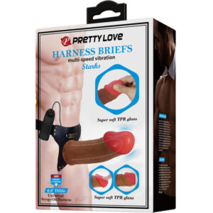 Harness Collection-Starks Harness Briefs Dildo mit Vibration · Strap-on & Harness (Bild 4)